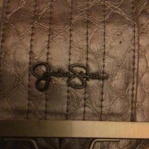 Vintage Designer Clutch / Over The Shoulder Purse / Jessica Simpson